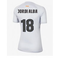 Barcelona Jordi Alba #18 Tredjetrøje Dame 2022-23 Kortærmet